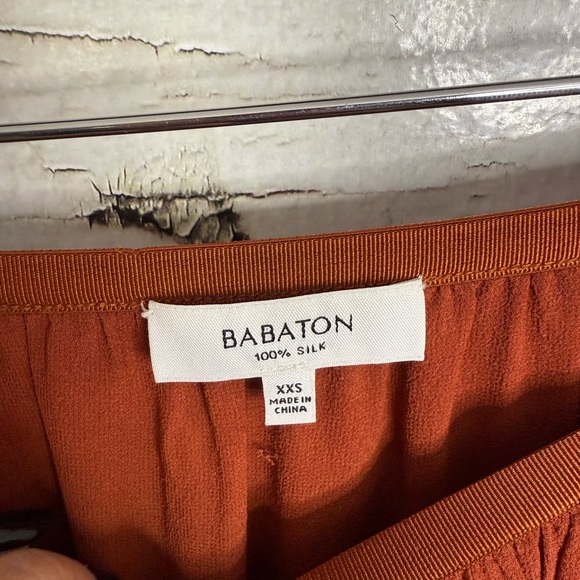 Aritzia babaton Ombre Maxi Skirt in Brown and Cream size xxs - Picture 4 of 6